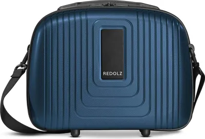Produktbild von REDOLZ Essentials 14 Beauty Case Dark Blue Metallic dunkelblau