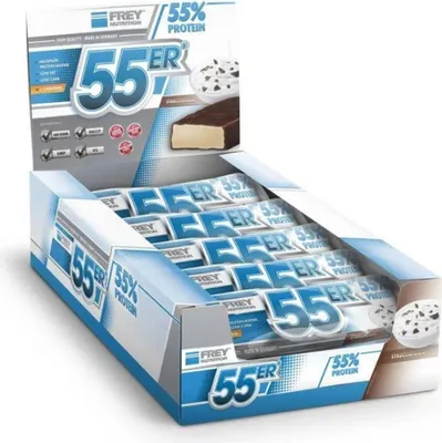 Produktbild von Frey Nutrition 55er Protein Bar 20x50g Lemon-Quark