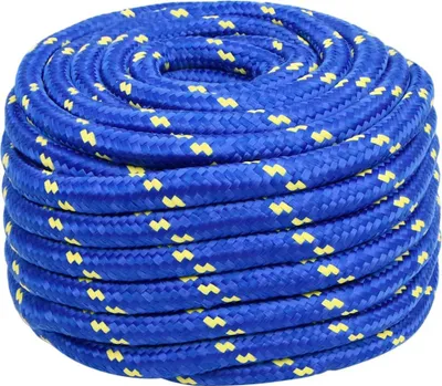 Obrázok produktu pre vidaXL Lodné lano modré 20 mm 50 m polypropylén