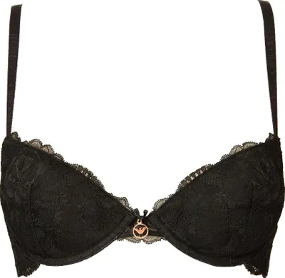Produktbild von EMPORIO ARMANI Damen-BH mit Bügel-Spitzencups und abnehmbarer Innenblende, Artikel 167394 3F206, Ita IIIB - Int 75B - Fra 90B - Uk 34B - Cn 75B, Poliammide 89%,Elasthan 11%