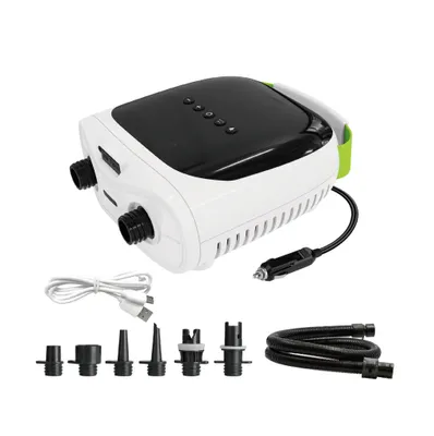 Zdjęcie produktu dla Pompa elektryczna PBG SUP 12 V do desek SUP, do 20 PSI – model: PBG 9 z akumulatorem