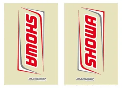 Imagen del producto de Calcomanía para horquilla BLACKBIRD, marca SHOWA