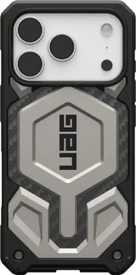 Image de Coque Urban Armor Gear iPhone 17 Pro Monarch Pro Grise