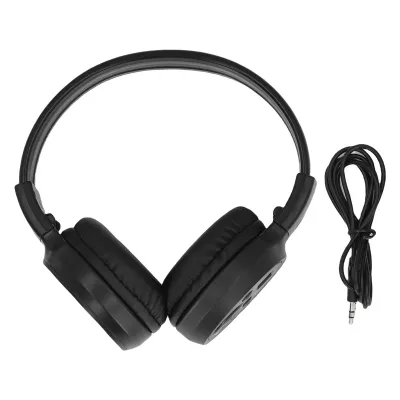 Obrázok produktu pre FM rádio slúchadlá, 50-108 MHz, prenosné rádio s pamäťovou funkciou pre domácnosť, outdoor, cestovanie, štúdium