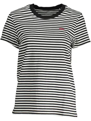 Produktbild von Stylisches Damen T-Shirt Schwarz - Kurzarm & Rundhalsausschnitt