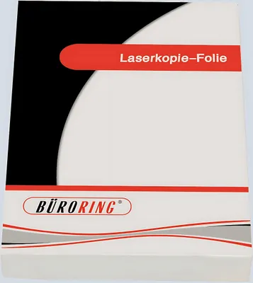 Produktbild von Büroring Kopier-und Laserdruckfolie A4, 100my, 4016058055837