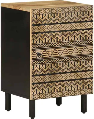 Obrázek produktu pro Koupelnová skříňka 38 x 33,5 x 58 cm masivní mangovníkové dřevo