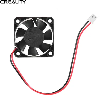 Zdjęcie produktu dla Wentylator bezszczotkowy Creality 3D 4010, 24 V DC, 40 × 40 × 10 mm, z łożyskiem kulkowym, wtyczka 2-pinowa, do drukarki 3D Ender 3, płyta główna do samodzielnego montażu