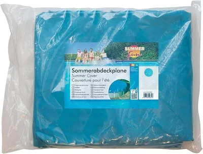 Produktbild von Abdeckplane für 610x375cm Acht-/Oval Pools und Schwimmbecken - 94 g/m? Winterschutz und Ganzjahresabdeckung