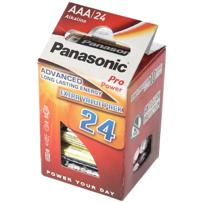 Obrázek produktu pro Baterie Panasonic Pro Power Micro / AAA / LR03 v balení po 24 ks