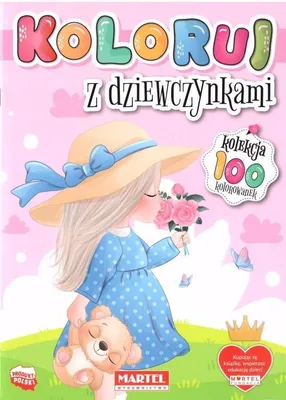 Image de Kolorowanka dla dziewczynek rozwijająca kreatywność - 16 stron