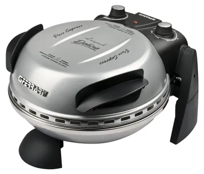 Produktbild von G3FERRARi® Delizia Pizza-Maker silber, bis 400°C