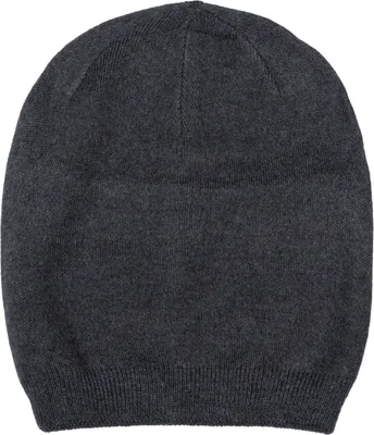 Produktbild von styleBREAKER Uni Feinstrick Beanie Mütze Einfarbig mit Rippbündchen, Doppellagige Winter Strickmütze warm 04024195