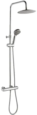 Image de Onéo colonne de douche chromée avec thermostatique Essebagno