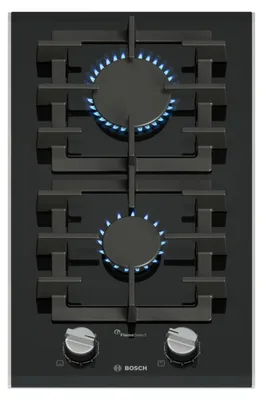 Immagine prodotto di Bosch Serie 8 PRB3A6I40 piano cottura Nero Da incasso 30 cm Gas 2 Fornelli