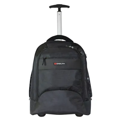 Image de Monolith 2 in 1 Laptop Backpack 15.6 " (Trolley) - Sac à dos multifonctions - avec poignée télescopique - 2 roulettes - noir - Nylon Body - 470 mm de hauteur x 470 mm de largeur x 340 mm de profondeur