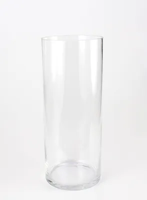 Produktbild von INNA-GLAS Glasvase Zylinder Sansa AIR, klar, 50cm, Ø20cm - Bodenvase