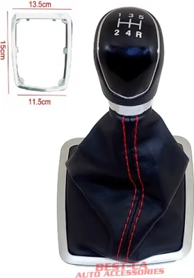 Zdjęcie produktu dla Gałka zmiany biegów + torba zmiany biegów + ramka 5 biegów do Ford Focus II 2 Facelift 2008-2014