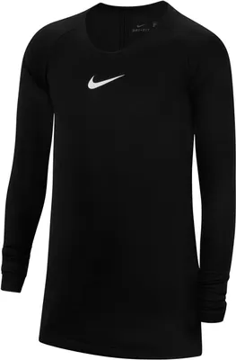 Image de T-shirt Nike Dry Park 1Stlyr pour enfants, unie, noir/blanc, taille S