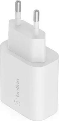 Immagine prodotto di Caricatore da muro USB-C Belkin, 25 W PD PPS, bianco