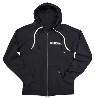 Immagine prodotto di Felpa Con Zip Nera, Taglia Xl