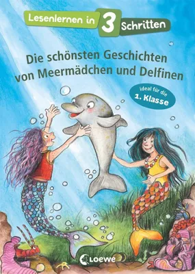 Obrázek produktu pro Lesenlernen in 3 Schritten - Die schönsten Geschichten von Meermädchen und Delfinen