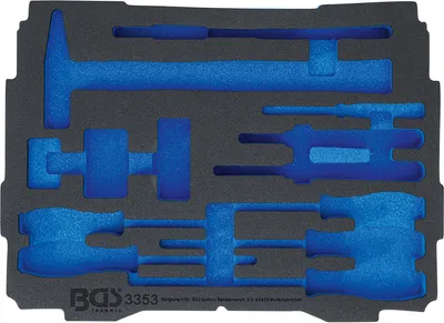 Image de BGS Garniture en mousse pour art. BOXSYS1 & 2 vide pour art. 3353