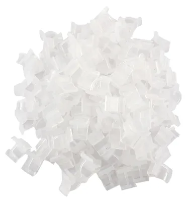 Produktbild von 100 Stück Pflanzenclips, Mini Kunststoff Tomatenklammern, Wiederverwendbare Pflanzenstützclips für 2,2 mm – 4,5 mm Gemüse und Blumen