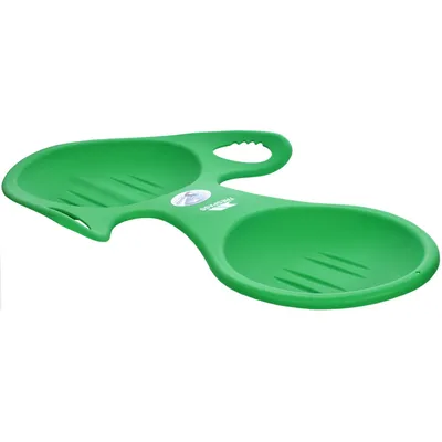 Immagine prodotto di Slitta Trespass Twintub per bambini per 2 persone TP1029 (taglia unica) (verde)