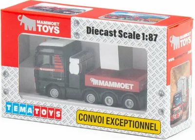 Obrázek produktu pro Polesie 71-2027 MAMMOET MAN TGX XXL 8x4 + zátěžový box v krabici.