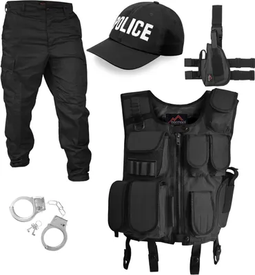 Produktbild von normani SWAT Karneval Kostüm Einsatzkostüm