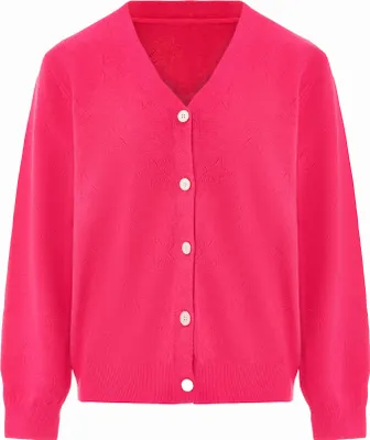 Produktbild von aleva damen strickjacke - pink, XS/S