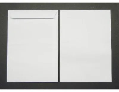Produktbild von Versandtaschen C4 90g/qm haftklebend VE=250 Stück weiß