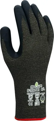 Produktbild von SHOWA Schnittschutzhandschuh S-TEX 581, Gr. 8
