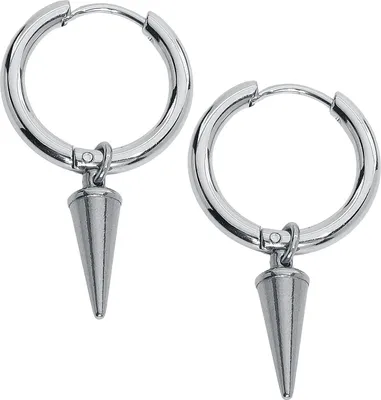 Produktbild von etNox Ohrring Damen Creole Spike silberfarben Standard