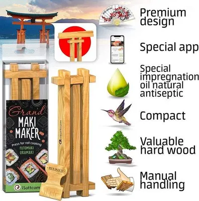 Obrázok produktu pre Sada na servírovanie sushi – misky a tácky