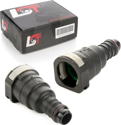Produktbild von 2x Kraftstoffleitung Schlauchkupplung Schnellverschluss 15,82 * 13 mm gerade