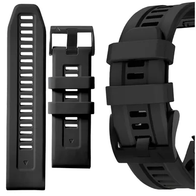 Zdjęcie produktu dla Pasek ChronSmarta do Garmin Fenix 5X 6X 7X Pro Solar Epix Pro QuickFit (Czarny)