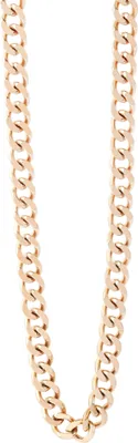 Produktbild von Akzent Edelstahl Uni Panzerkette, roségoldfarben, Breite 8mm, Stärke 3mm