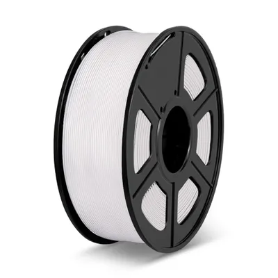 Immagine prodotto di Filamento PETG Sunlu - 1,75 mm - 1 kg, colore:Weiss