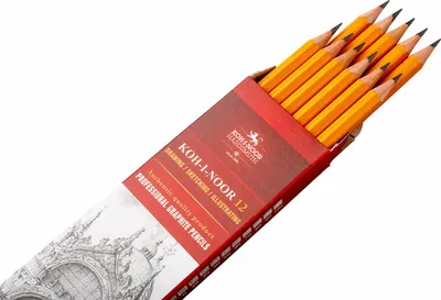 Zdjęcie produktu dla Koh-I-Noor DHF1500 2B 12 sztuk