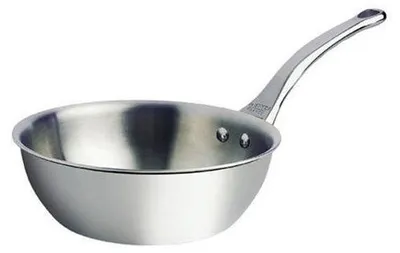 Produktbild von De Buyer Affinity Sauteuse Edelstahl konisch 20 cm