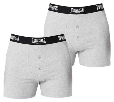 Obrázek produktu pro Lonsdale – pánské boxerky (balení po 2 ks) GT14038 (XXL) (šedé)