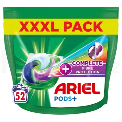 Produktbild von Ariel Waschmittel Pods 52 Stück - Komplette Faserreinigung