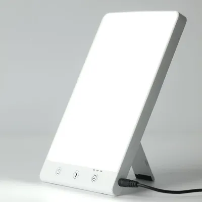 Obrázok produktu pre UNIQ Svetelná terapeutická lampa LED 10 000 luxov - Simulácia denného svetla - Zlepšenie nálady - Kompaktná a prenosná
