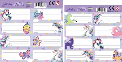 Produktbild von Einhorn Notizbuch Aufkleber 16 Derform