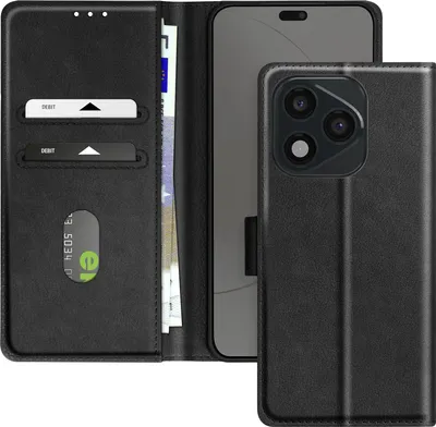 Produktbild von Avizar, Hülle Honor 400 Lite Portemonnaie Videoständer, Schwarz