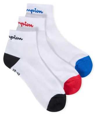 Productafbeelding van Champion Uni Basic 3-pack enkelsokken, wit, maat 39-42 EU