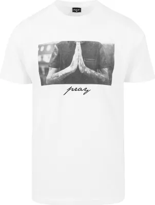 Produktbild von Mister Tee Shirt - PRAY Tee weiß - XXL