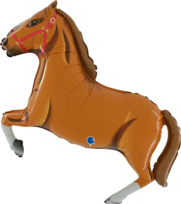 Immagine prodotto di Palloncino in foil - Cavallo al galoppo, 91 cm, Grabo